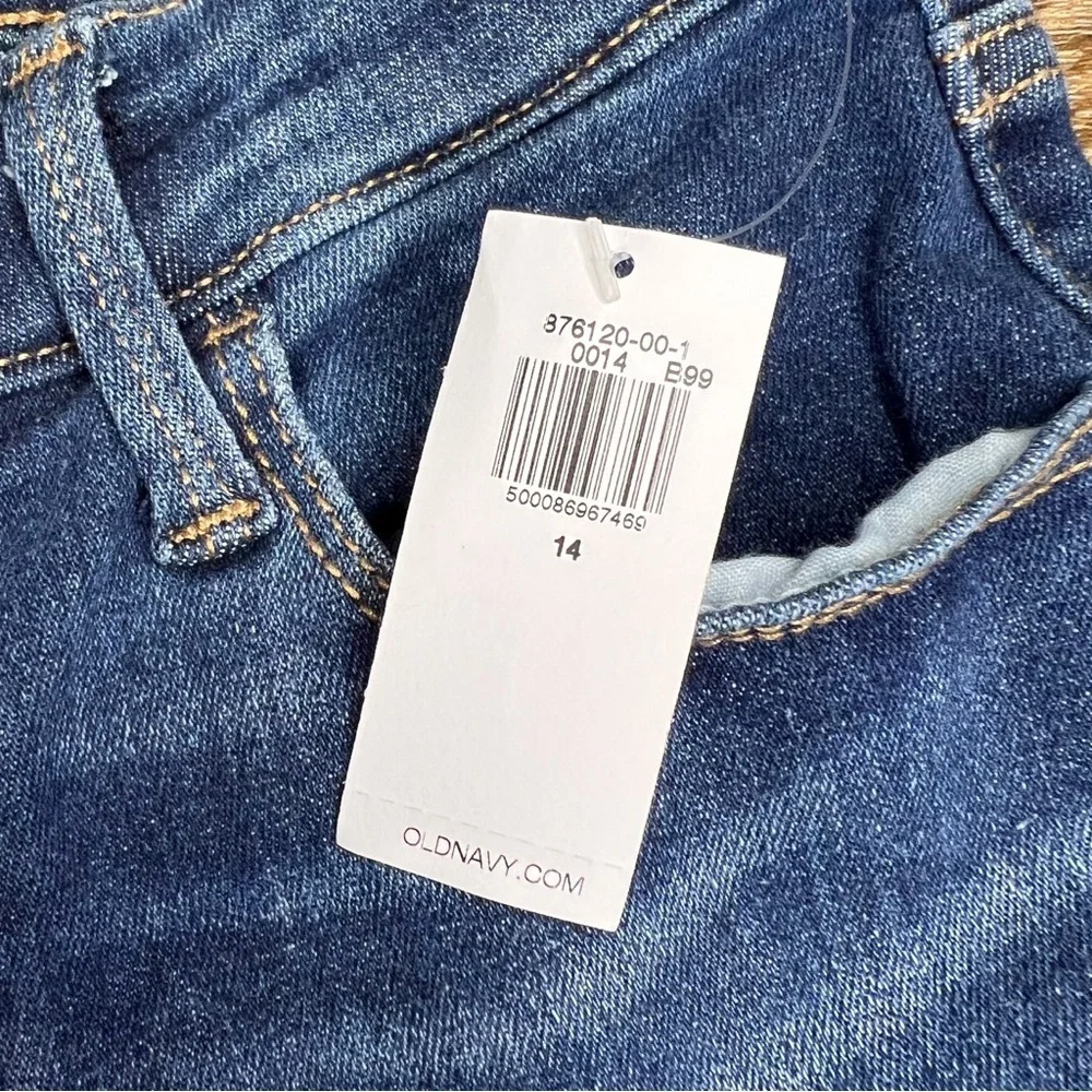 Old Navy High Waisted Rockstar 360° Stretch Jeggings - Dark Medium Wash, Size 14